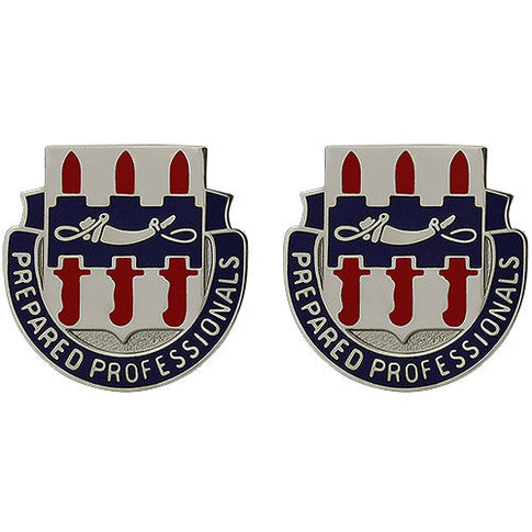 290th Regiment Unit Crest (Prepared Professionals) - Sold in Pairs