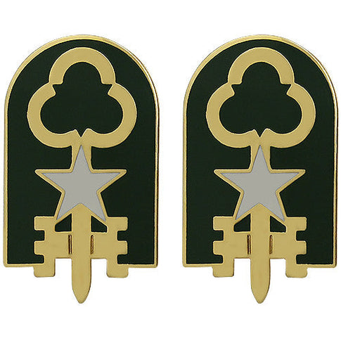 300th Military Police Brigade Unit Crest (No Motto) - Sold in Pairs