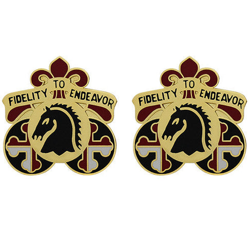 300th Sustainment Brigade Unit Crest (Fidelity to Endeavor) - Sold in Pairs