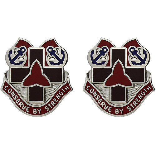 307th Medical Brigade Unit Crest (Conserve by Strength) Army Unit Crests 