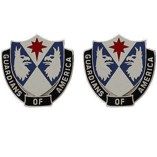 308th Military Intelligence Battalion Unit Crest (Guardians of America) Army Unit Crests 