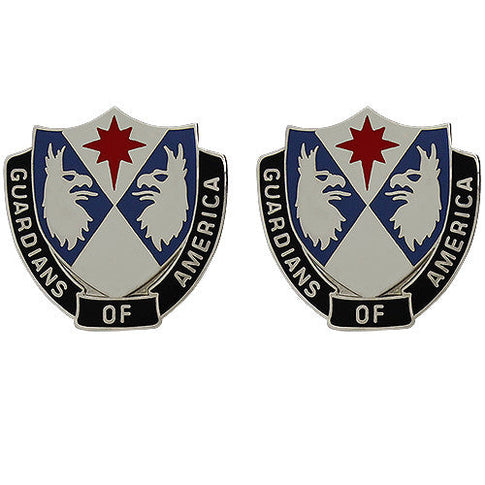 308th Military Intelligence Battalion Unit Crest (Guardians of America) - Sold in Pairs