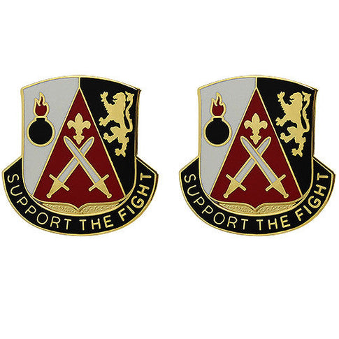 320th Ordnance Battalion Unit Crest (Support the Fight) - Sold in Pairs