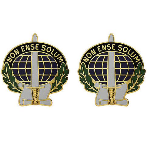 352nd Civil Affairs Command Unit Crest (Non Ense Solum) - Sold in Pairs