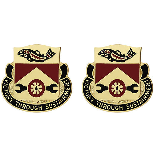 382nd Support Battalion Unit Crest (Victory Through Sustainment) Army Unit Crests 