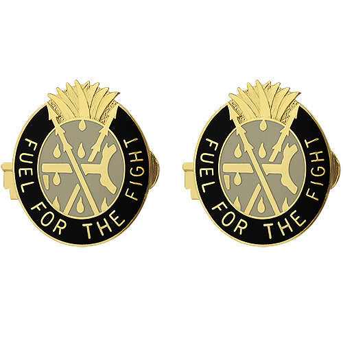 387th Quartermaster Battalion Unit Crest (Fuel For the Fight) Army Unit Crests 