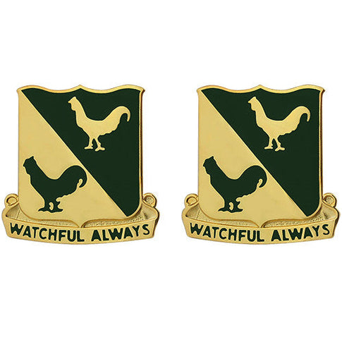 400th Military Police Battalion Unit Crest (Watchful Always) - Sold in Pairs