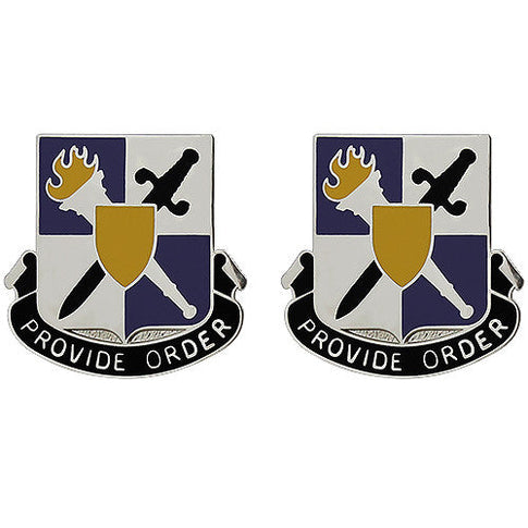402nd Civil Affairs Battalion Unit Crest (Provide Order) - Sold in Pairs