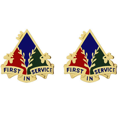 419th Combat Sustainment Support Battalion Unit Crest (First in Service) - Sold in Pairs