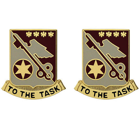 426th Support Battalion Unit Crest (To the Task) - Sold in Pairs