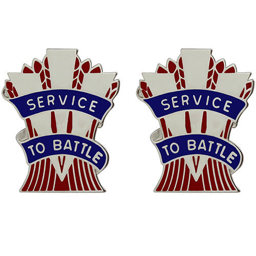 467th Quartermaster Battalion Unit Crest (Service to Battle) Army Unit Crests 