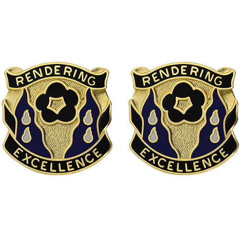 485th Chemical Battalion Unit Crest (Rendering Excellence) - Sold in Pairs