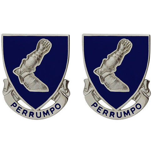 485th Regiment Unit Crest (Perrumpo) - Sold in Pairs