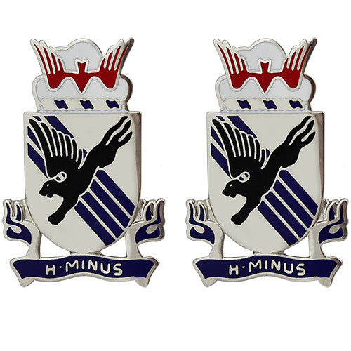 505th Infantry Regiment Unit Crest (H-Minus) Army Unit Crests 