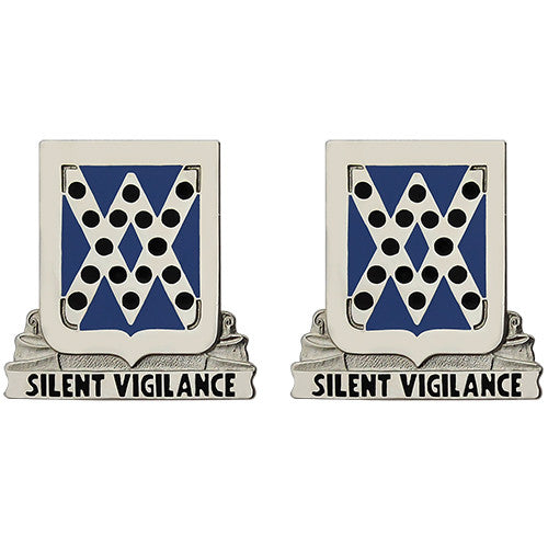 524th Military Intelligence Battalion Unit Crest (Silent Vigilance) Army Unit Crests 