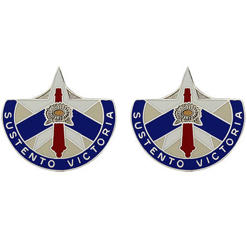 635th Support Group Unit Crest (Sustento Victoria) - Sold in Pairs