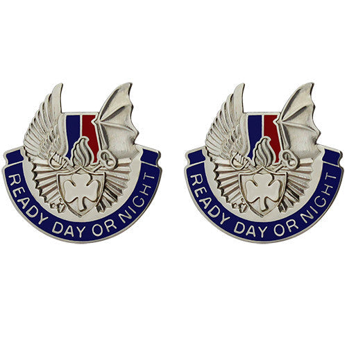 638th Support Battalion Unit Crest (Ready Day or Night) Army Unit Crests 