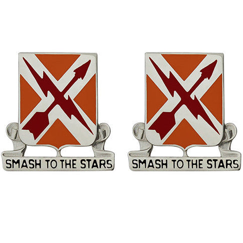 711th Support Battalion Unit Crest (Smash to the Stars) - Sold in Pairs