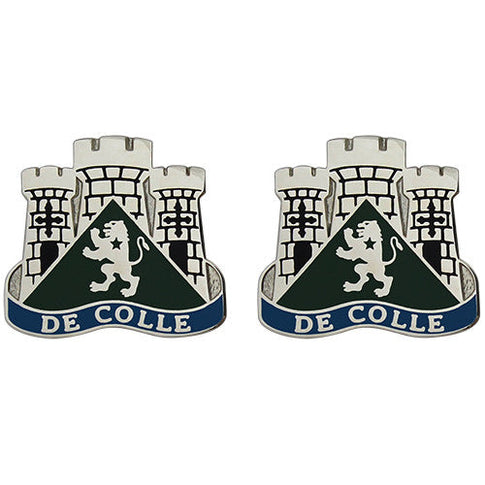 713th Military Intelligence Battalion Unit Crest (De Colle) - Sold in Pairs