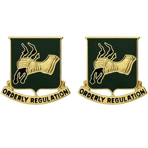 720th Military Police Battalion Unit Crest (Orderly Regulation) - Sold in Pairs