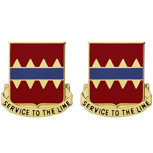 725th Support Battalion Unit Crest (Service to the Line) Army Unit Crests 