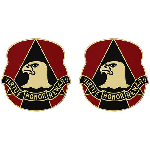 734th Support Group Unit Crest (Virtue Honor Reward) - Sold in Pairs