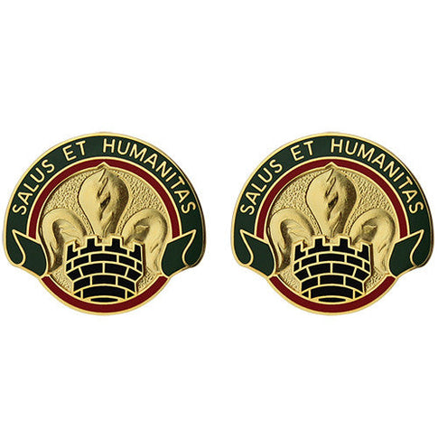 783rd Military Police Battalion Unit Crest (Salus Et Humanitas) - Sold in Pairs