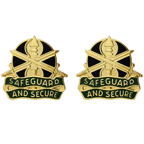 785th Military Police Battalion Unit Crest (Safeguard and Secure) - Sold in Pairs