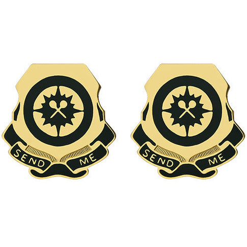795th Military Police Battalion Unit Crest (Send Me) - Sold in Pairs