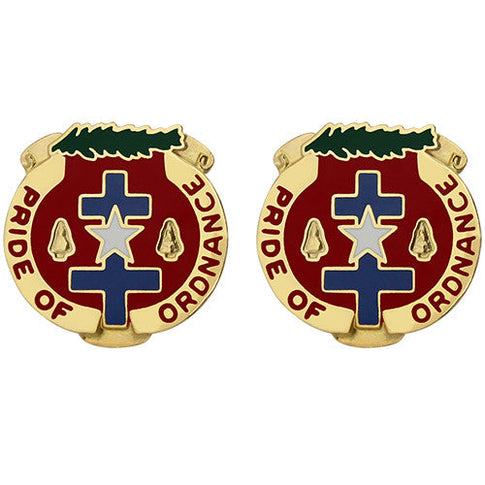 949th Support Battalion Unit Crest (Pride of Ordnance) - Sold in Pairs