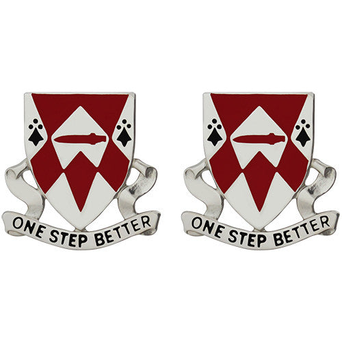 1249th Engineer Battalion Unit Crest (One Step Better) Army Unit Crests 