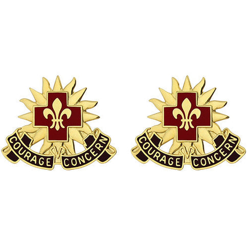 5010th Hospital Unit Crest (Courage Concern) - Sold in Pairs