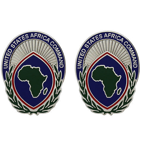 US Africa Command (US Army Element) Unit Crest (United States Africa Command) - Sold in Pairs