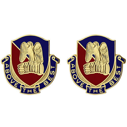 Aviation Center and School Unit Crest (Above the Best) - Sold in Pairs