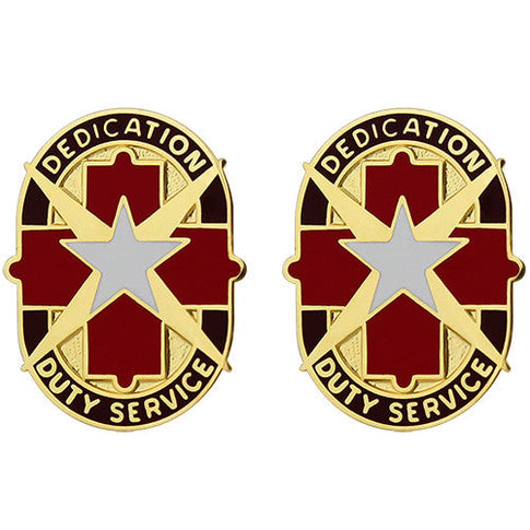 Brooke Army Medical Center Unit Crest (Dedication Duty Service) - Sold in Pairs