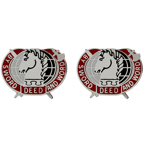 Civil Affairs and Psychological Operations Command Unit Crest (By Sword Deed and Word) Army Unit Crests 