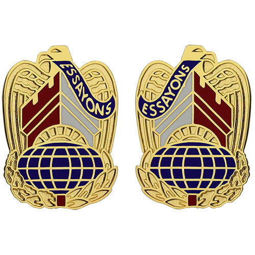 Corps of Engineers Command Unit Crest (Essayons) Army Unit Crests 