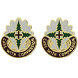 Madigan Army Medical Center Unit Crest (Care With Compassion) Army Unit Crests 