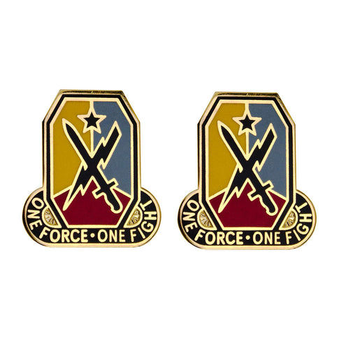 Maneuver Center of Excellence Fort Benning Unit Crest (One Force, One Fight) - Sold in Pairs
