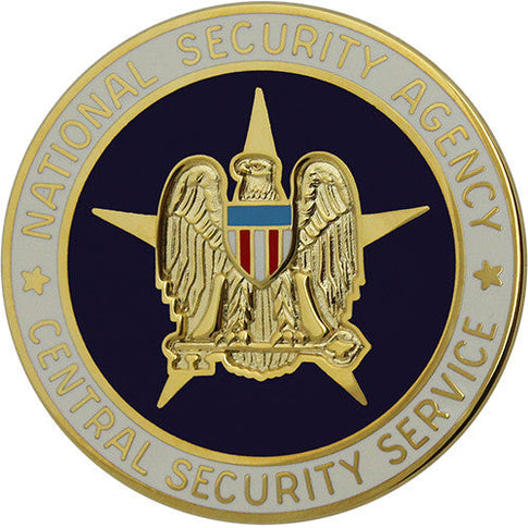 Army National Security Agency Central Security Service Identification Badge