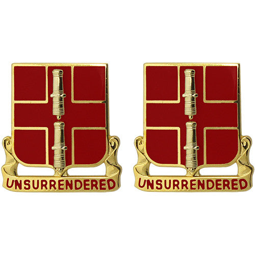 263rd ADA (Air Defense Artillery) Unit Crest (Unsurrendered) Army Unit Crests 