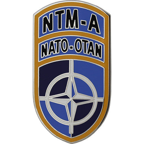 NATO Training Mission - Afghanistan Combat Service Identification Badge