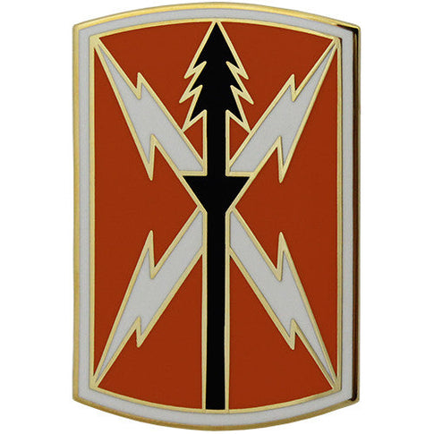 516th Signal Brigade Combat Service Identification Badge