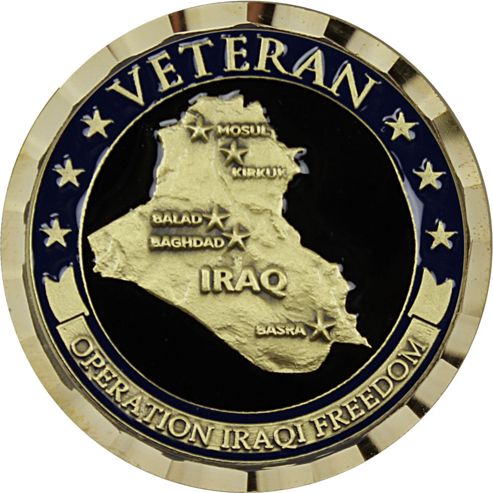 Operation Iraqi Freedom Veteran Challenge Coin
