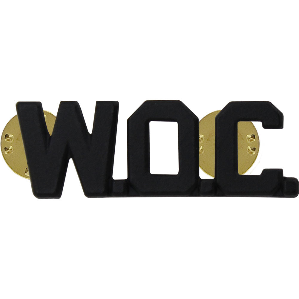 Army Warrant Officer Candidate Branch Insignia - Black Subdued Badges 