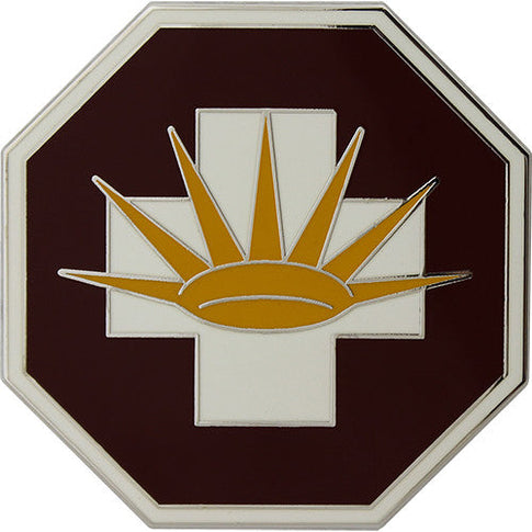 8th Medical Brigade Combat Service Identification Badge