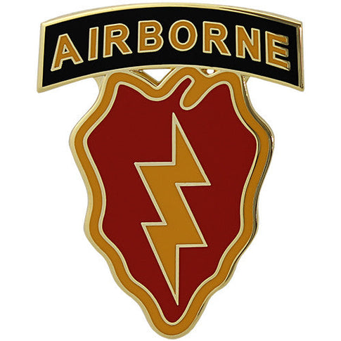 4th Brigade Combat Team, 25th Infantry Division With Airborne Tab Combat Service Identification Badge