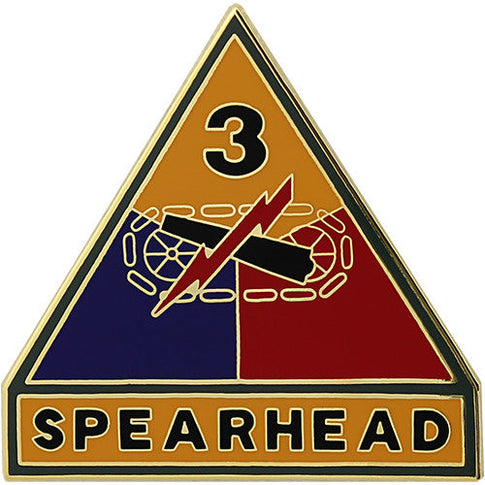 3rd Armored Division Combat Service Identification Badge