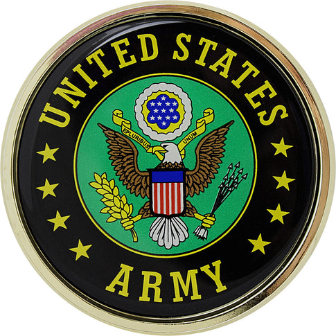 U.S. Army Crest Chrome Auto Emblem