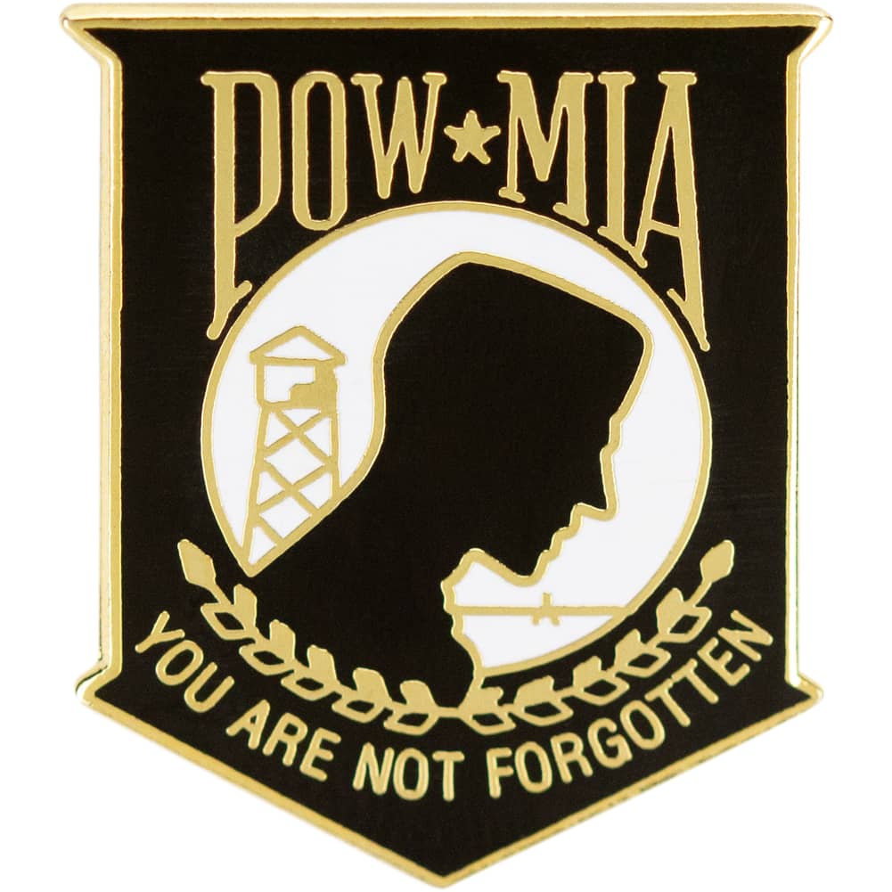 POW/MIA 1" Lapel Pin Pins 